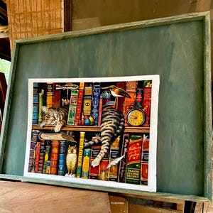 Puzzle Board, 2000 Piece Puzzle Tray, Puzzle Table, Jigsaw Puzzle Board, Puzzle Holder, Puzzle Storage, Anniversary Gift, Fathers Day Gift