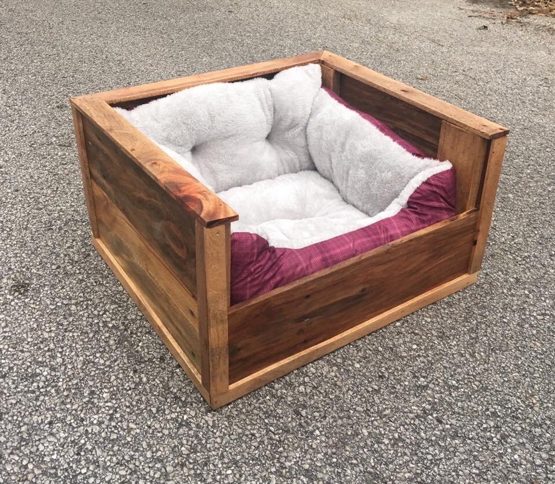Wood Dog Bed Large dog bed Small dog bed dog bed frame Etsy