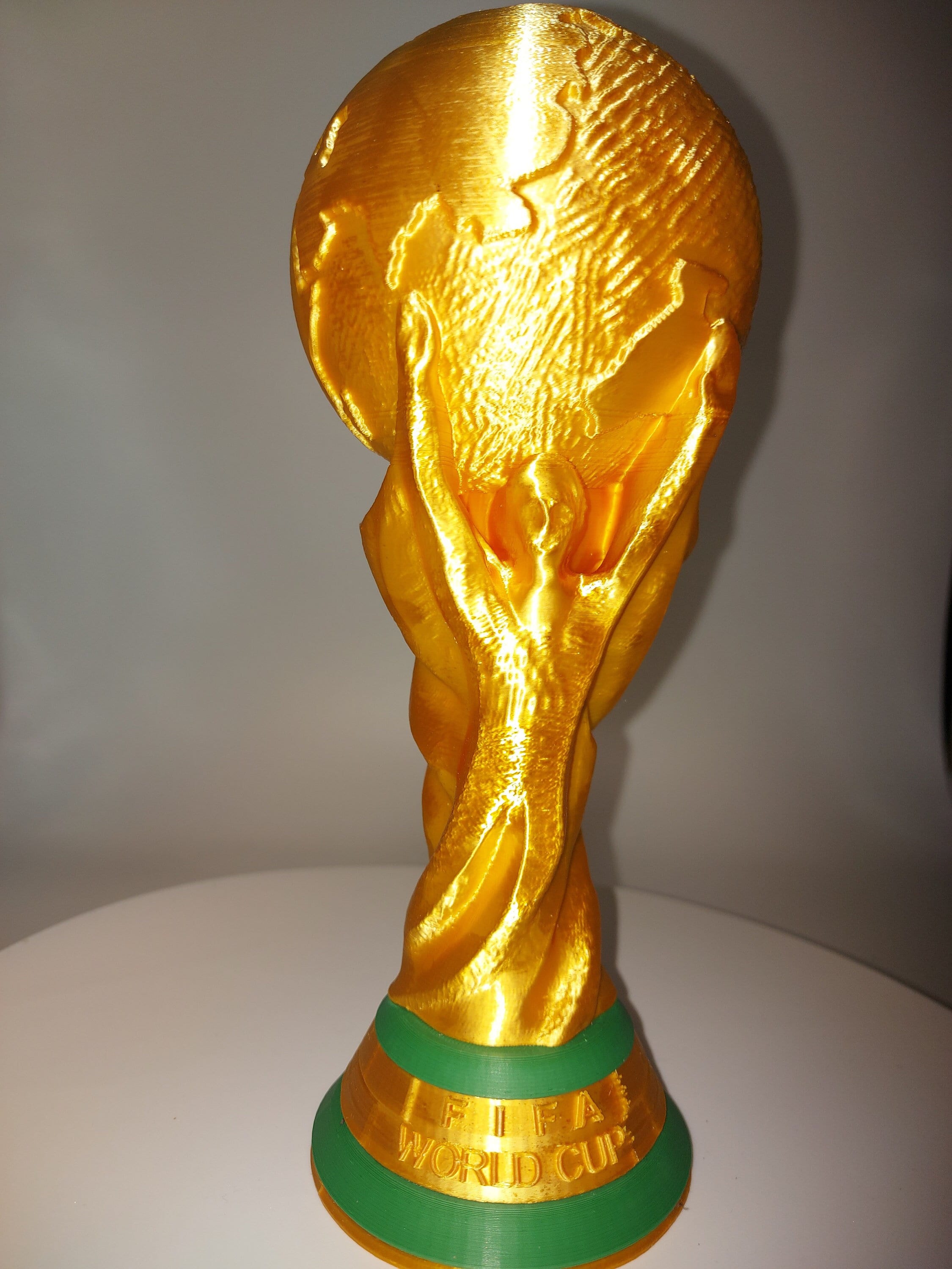 RARE - Official 2014 FIFA World Cup Final Mini Trophy Brasil Replica  Souvenir 7