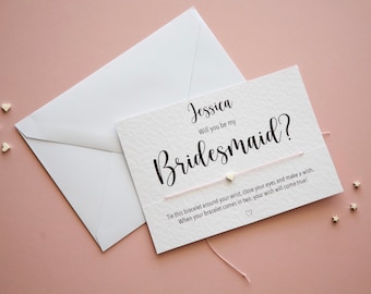 Will you be my Bridesmaid Bracelet