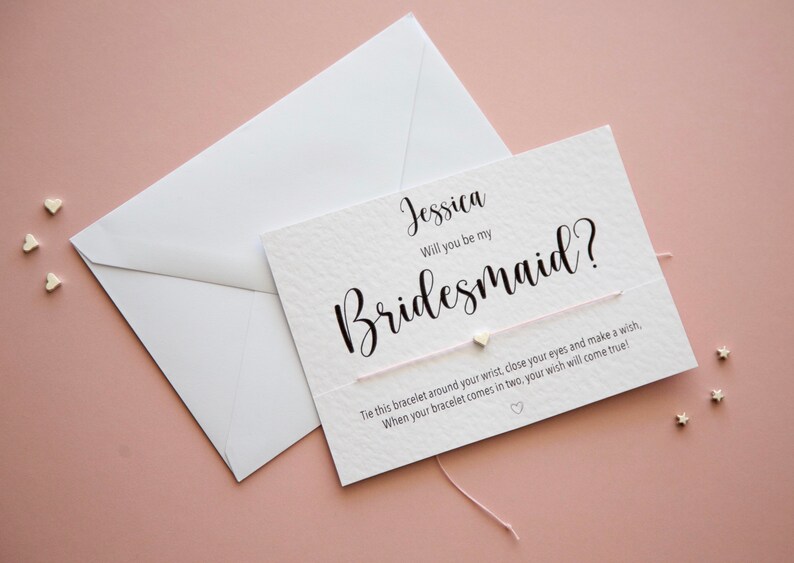 Will you be my Bridesmaid Bracelet image 1