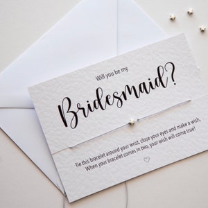 Will you be my Bridesmaid Bracelet image 3