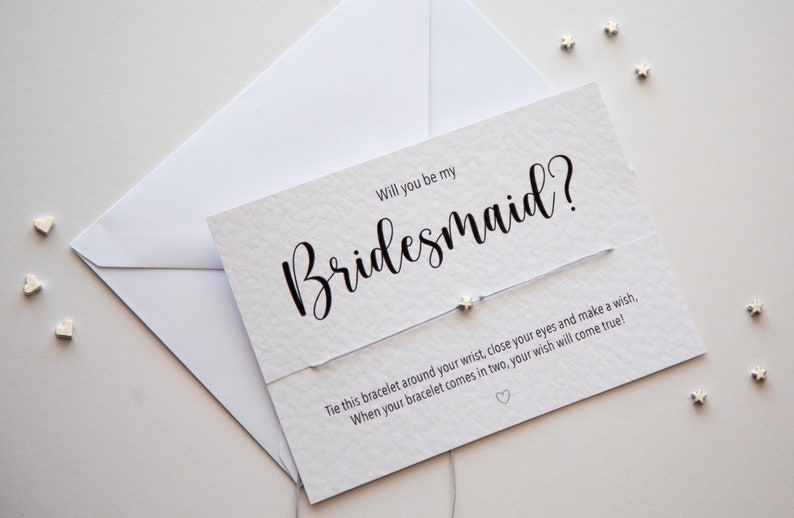 Will you be my Bridesmaid Bracelet image 3