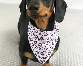 Leopard Print Doggie Bandana