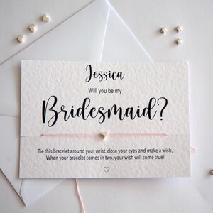 Will you be my Bridesmaid Bracelet image 4