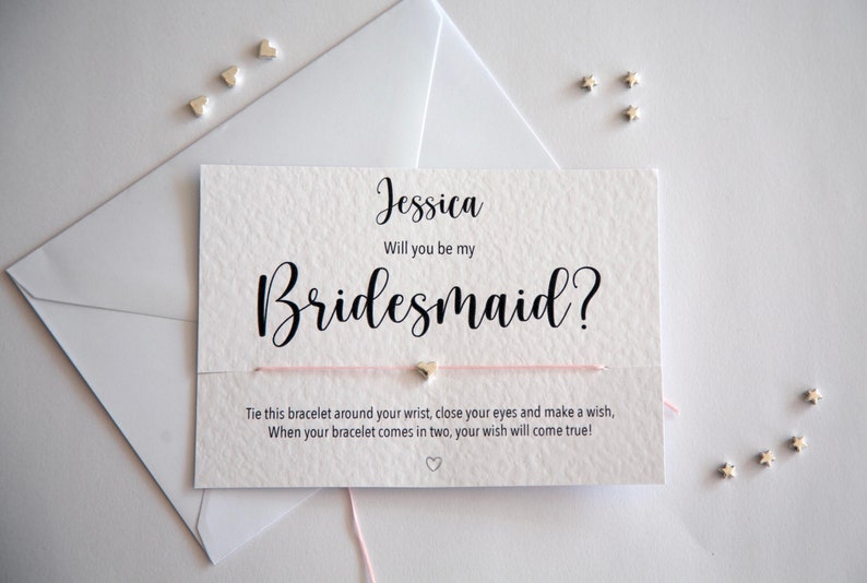 Will you be my Bridesmaid Bracelet image 4