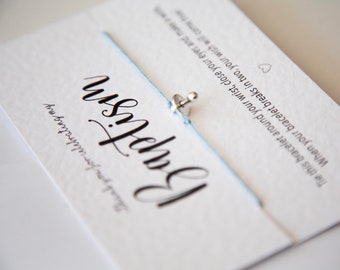 Baptism Bracelet Favors