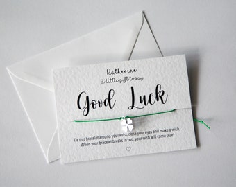 Good Luck Bracelet Card