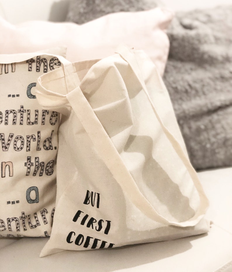 Tote Bag Coffee But First