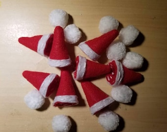 2x 1/6 Weihnachten Weihnachtsmütze Santa Cap für 12 Zoll Action Figure 