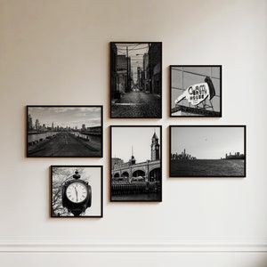 Hoboken Photography Gallery Wall | Six Photo Print Set | New Jersey Wall Art & Decor