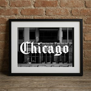 Chicago Photography Wall Art | Chicago Tribune Building