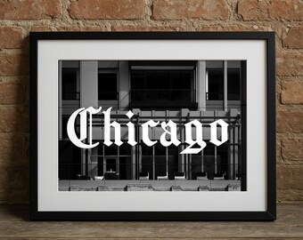 Chicago Photography Wall Art | Chicago Tribune Building