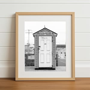 Seaside Heights Beach Print: Jersey Shore Boardwalk Photo