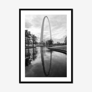 St. Louis Gateway Arch Photo Print | Missouri Wall Art | St. Louis Decor