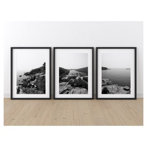 Acadia National Park Three Photo Print Set | Mount Desert Island Art