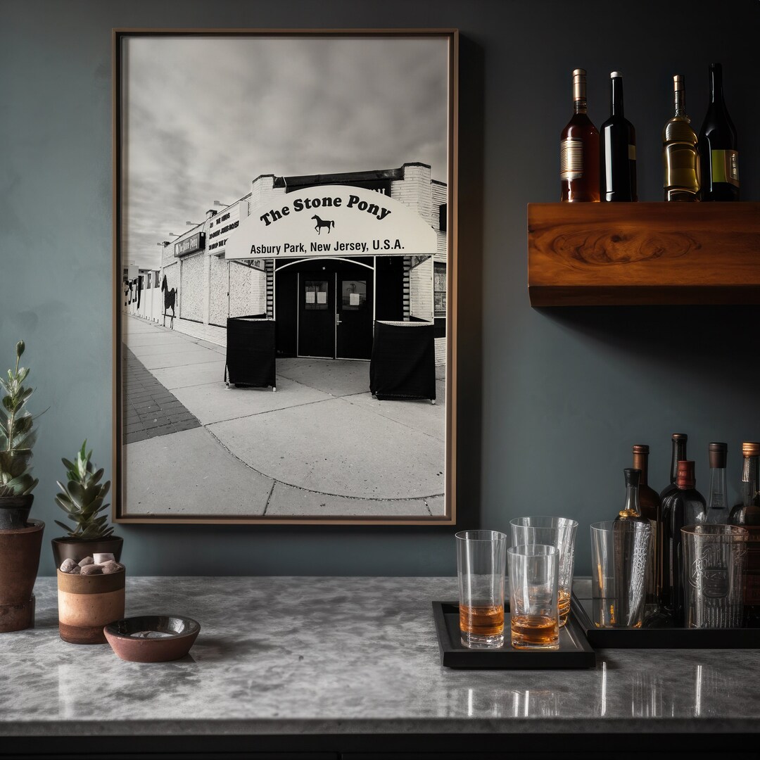Stone Pony Asbury Park Photo Print New Jersey Wall Art Jersey Shore