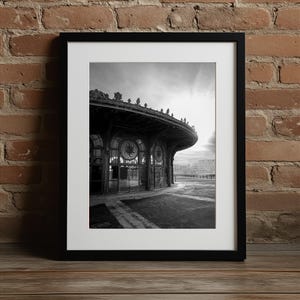 Asbury Park Carousel Building Photo Print | New Jersey Boardwalk Wall Art