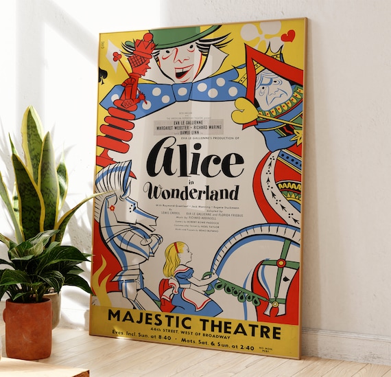 Alice in Wonderland - Broadway Production by Eva Le Gallienne