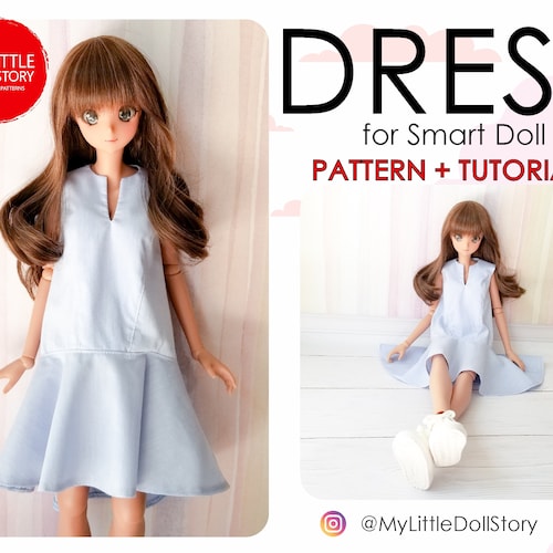 Smart Doll Pattern of the Jersey SPORT SUIT in Digital Pdf Etsy