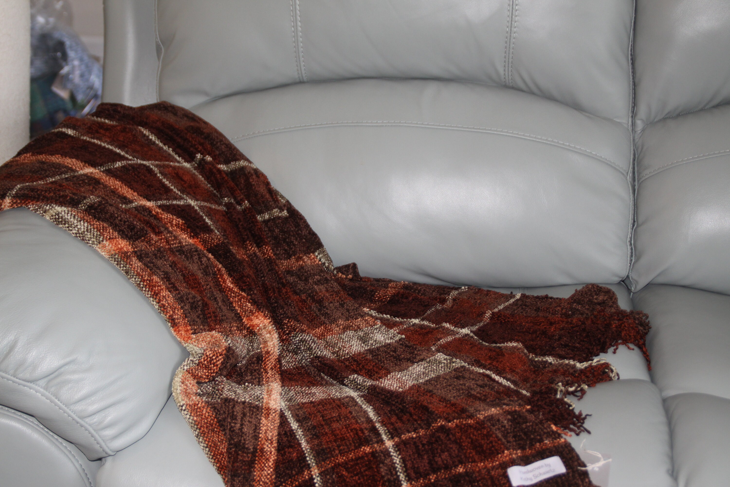 Brown & Cinnamon Throw Etsy