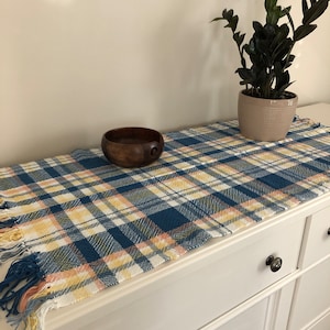 Handwoven Cotton Table Runner