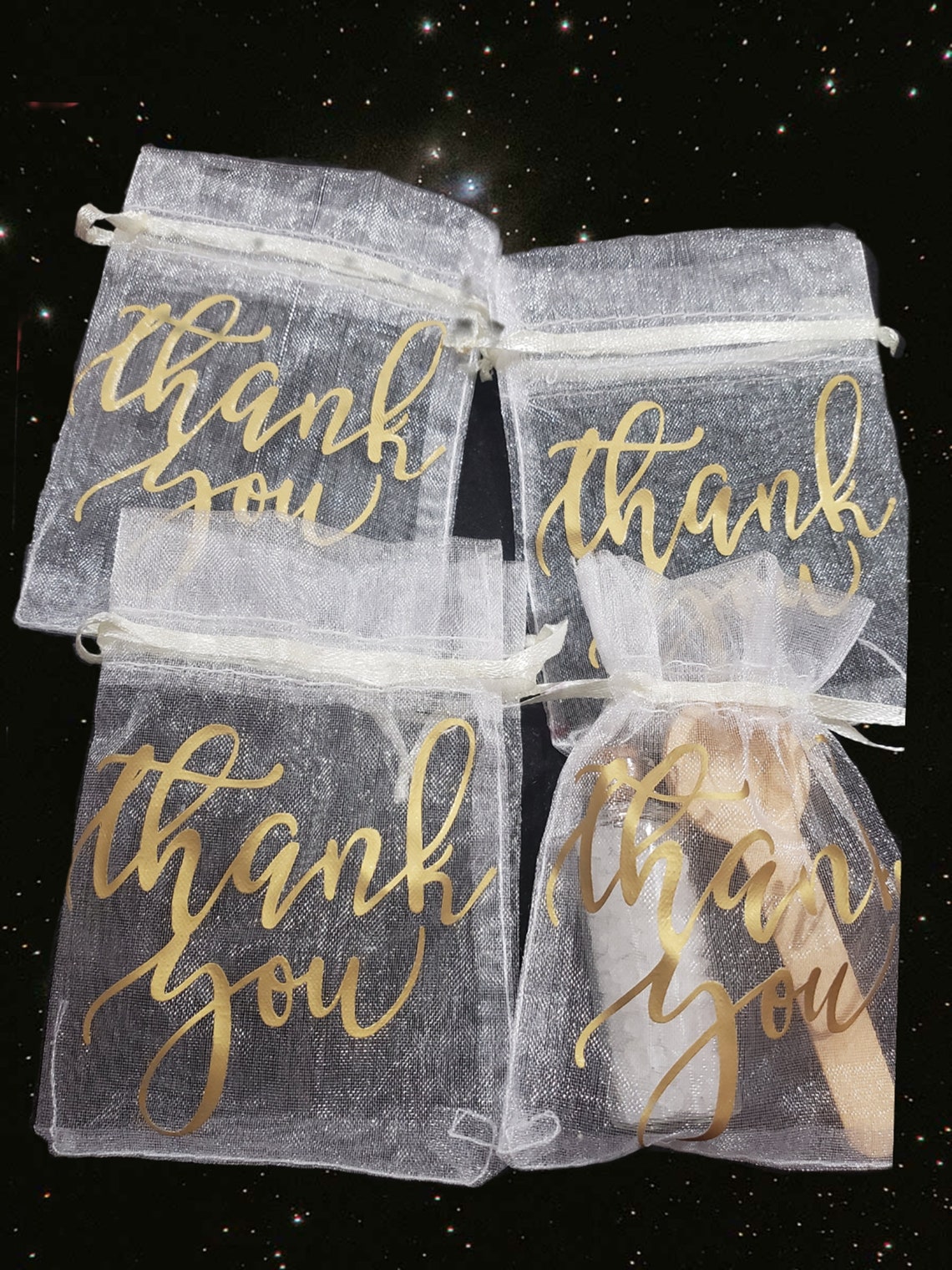 Mini Wedding Favor Bags Small Thank You Bags Cute Drawstring Etsy