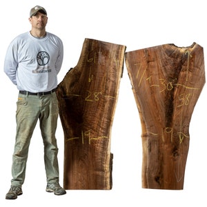 5 foot Black Walnut wood slab for sale. Black Walnut wood slab for sale