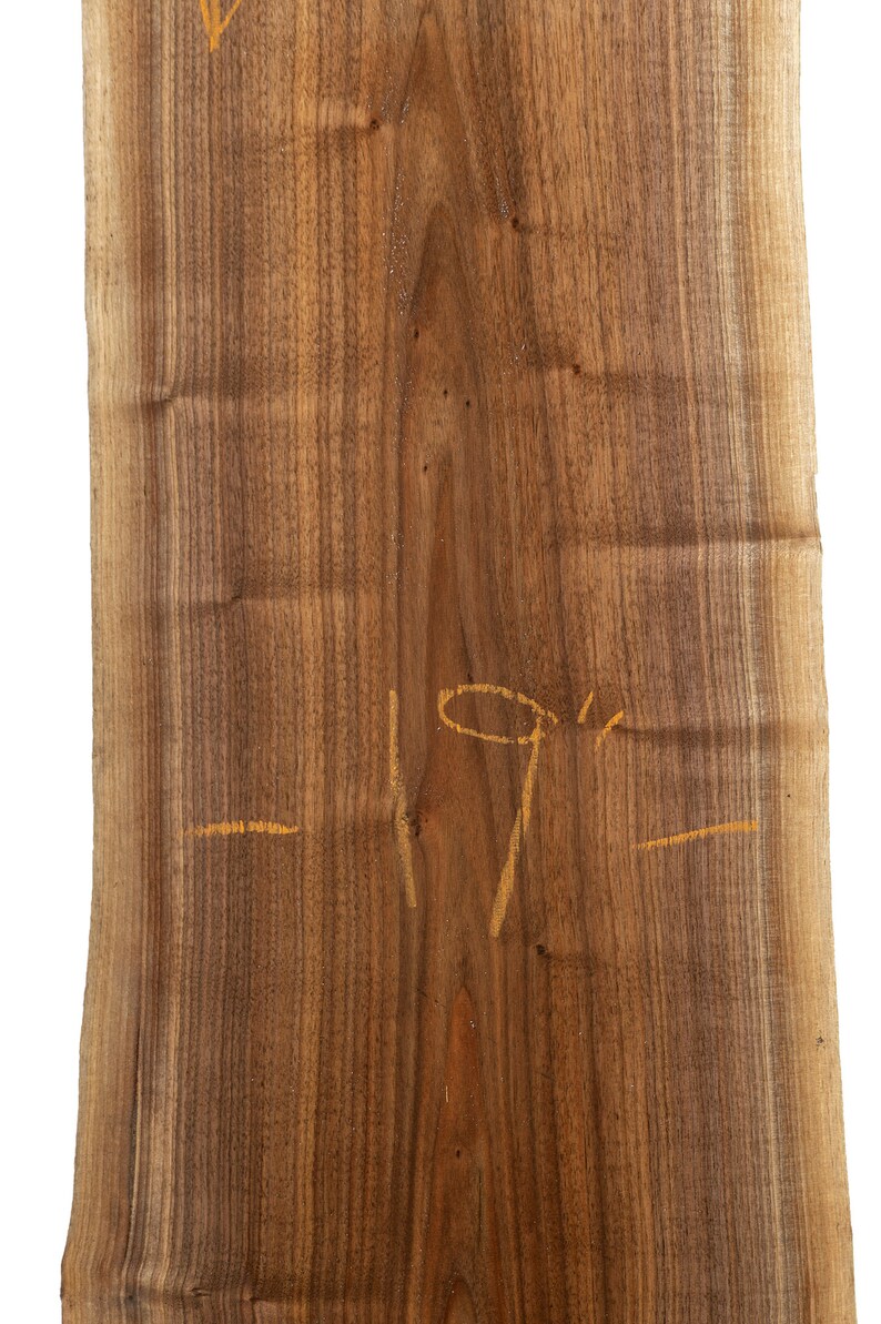7 Foot Black Walnut Wood Slab. 7 Foot Black Walnut Coffee Table. Black