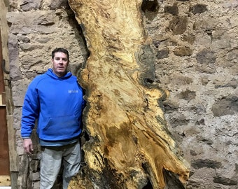 Silver Maple Live Edge Wood Slab