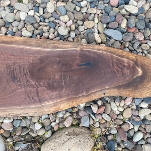 Walnut Charcuterie board | live edge wood | reclaimed wood slabs | kiln dried wood for sale | trusted wood suppliers | woodworking source
