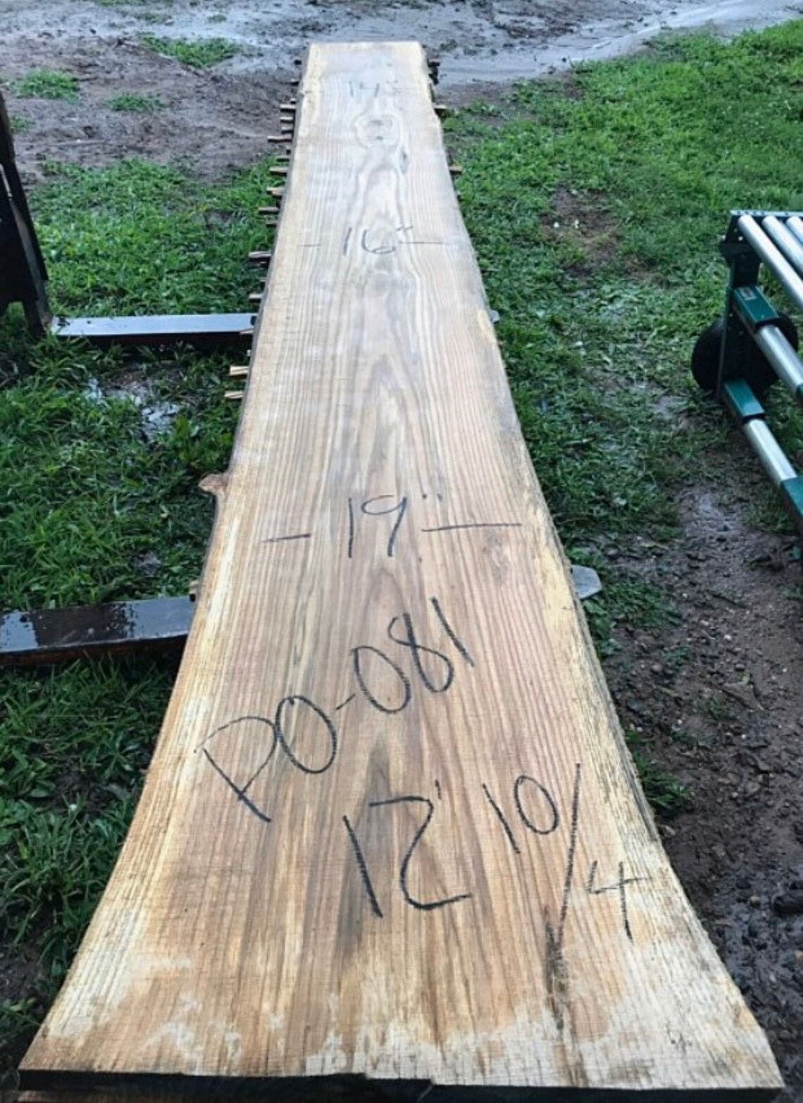 Long Oak Live Edge Wood Slab. Long Live Edge Wood for Sale. Long Live Edge Furniture. Kiln Dried
