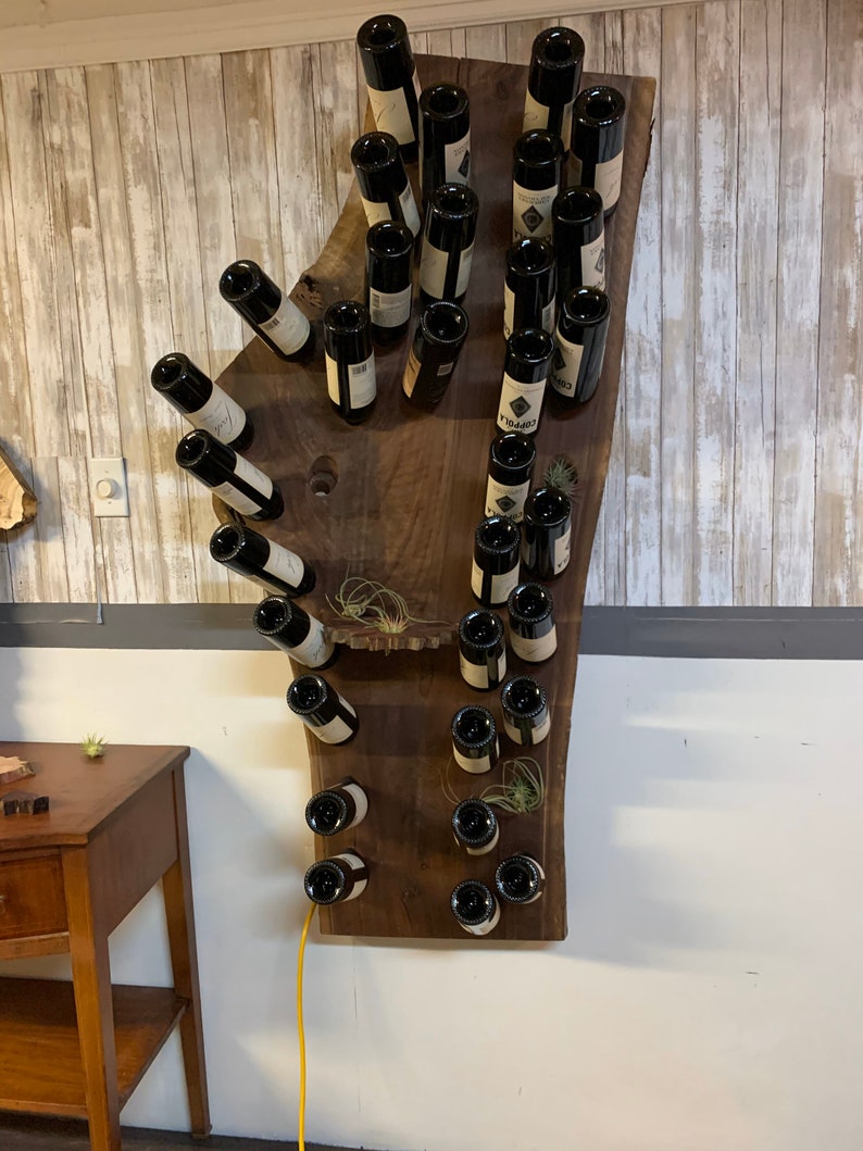 Wood Wine Racks for sale. Custom wine rack. Custom remuage Etsy