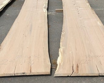 22 foot pin oak wood slabs for sale