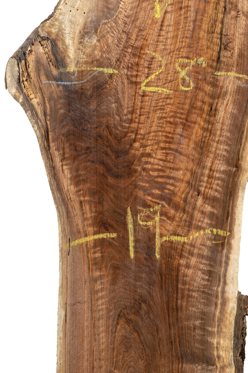 5 Foot Black Walnut Wood Slab for Sale. Black Walnut Wood Slab for Sale