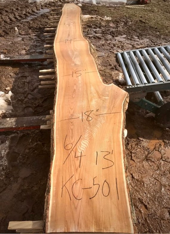 13 foot long wood slab for sale. Long wood slabs for sale. Long live edge  wood slabs for sale. Wood slabs near me