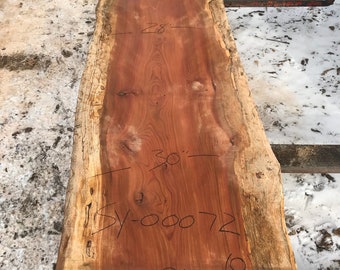 Live edge countertop