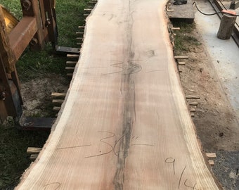 13 foot oak wood slab