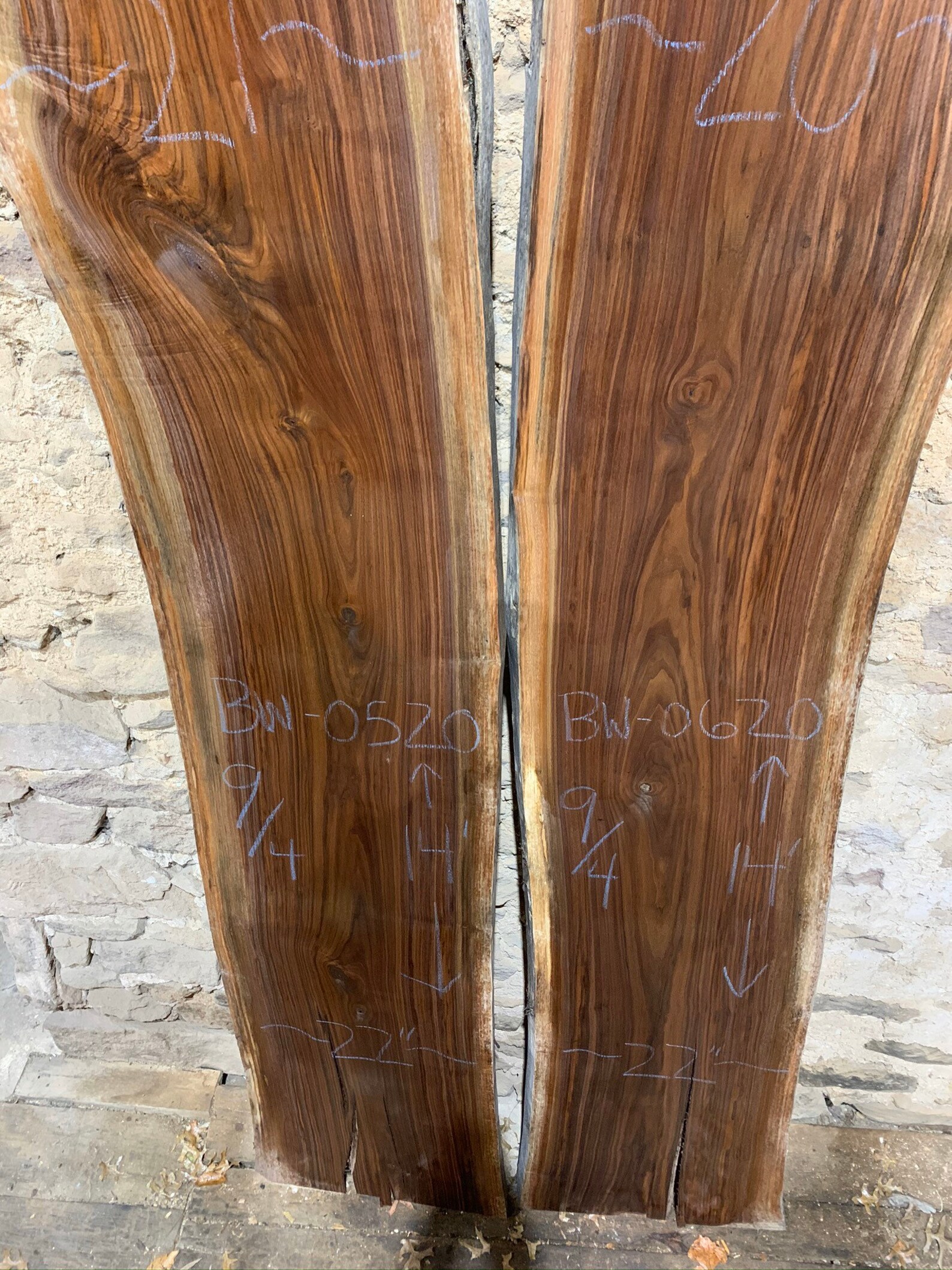 Black walnut live edge wood slab. Bookmatched wood slabs. Etsy