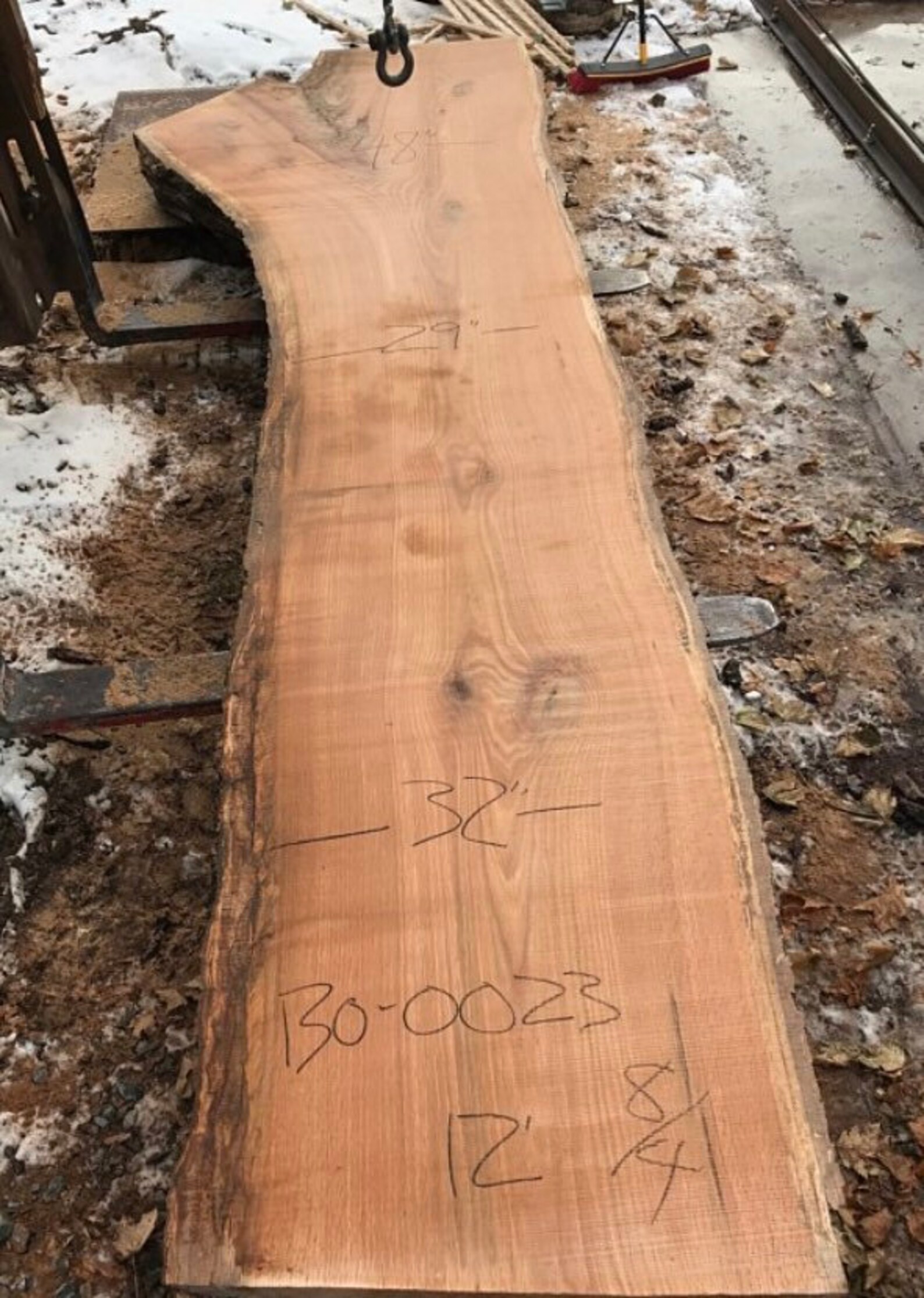 12 Foot Live Edge Oak. Black Oak Wood Bar Top Etsy