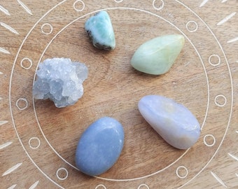 Throat chakra stones | Etsy Throat chakra stones | Etsy