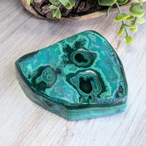 Malachite with Chrysocolla Freeform #1