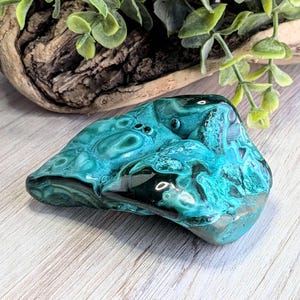 Malachite with Chrysocolla Freeform #2