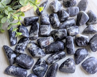 Iolite Tumbled Stone - large
