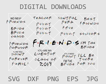 Download Bundle Friends svg Friends Show Friends T-shirt Friends | Etsy