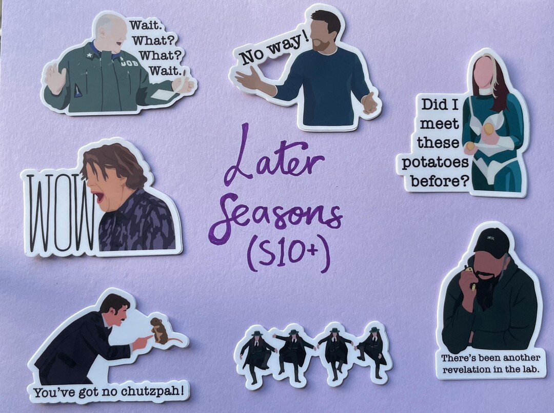 Taskmaster UK Moments - Later Seasons (7 Stickers) | Waterproof Vinyl ...