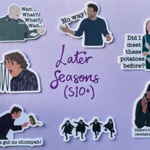 Taskmaster UK Moments - Later Seasons (7 Stickers) | Waterproof Vinyl ...