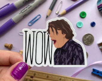 Wow Monster Sticker | Taskmaster (UK) Sticker