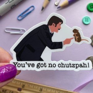 You've got no chutzpah Sticker | Taskmaster (UK) Sticker