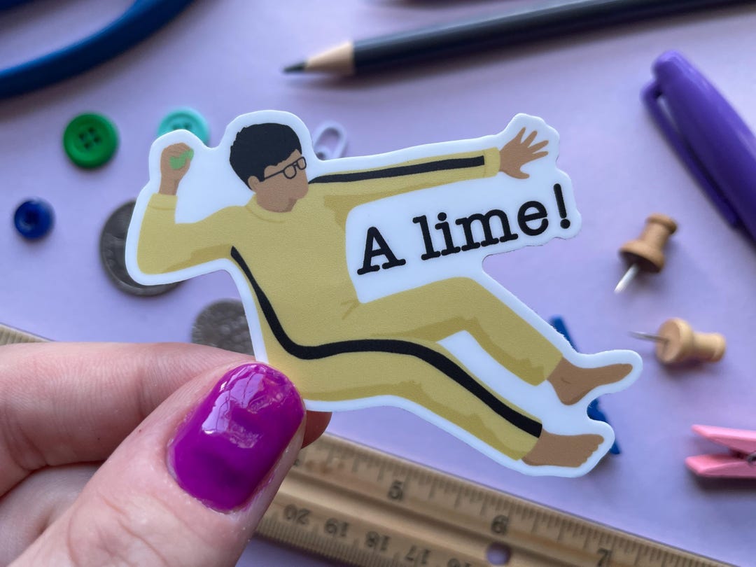A Lime! Sticker | Taskmaster (UK) Sticker - Etsy